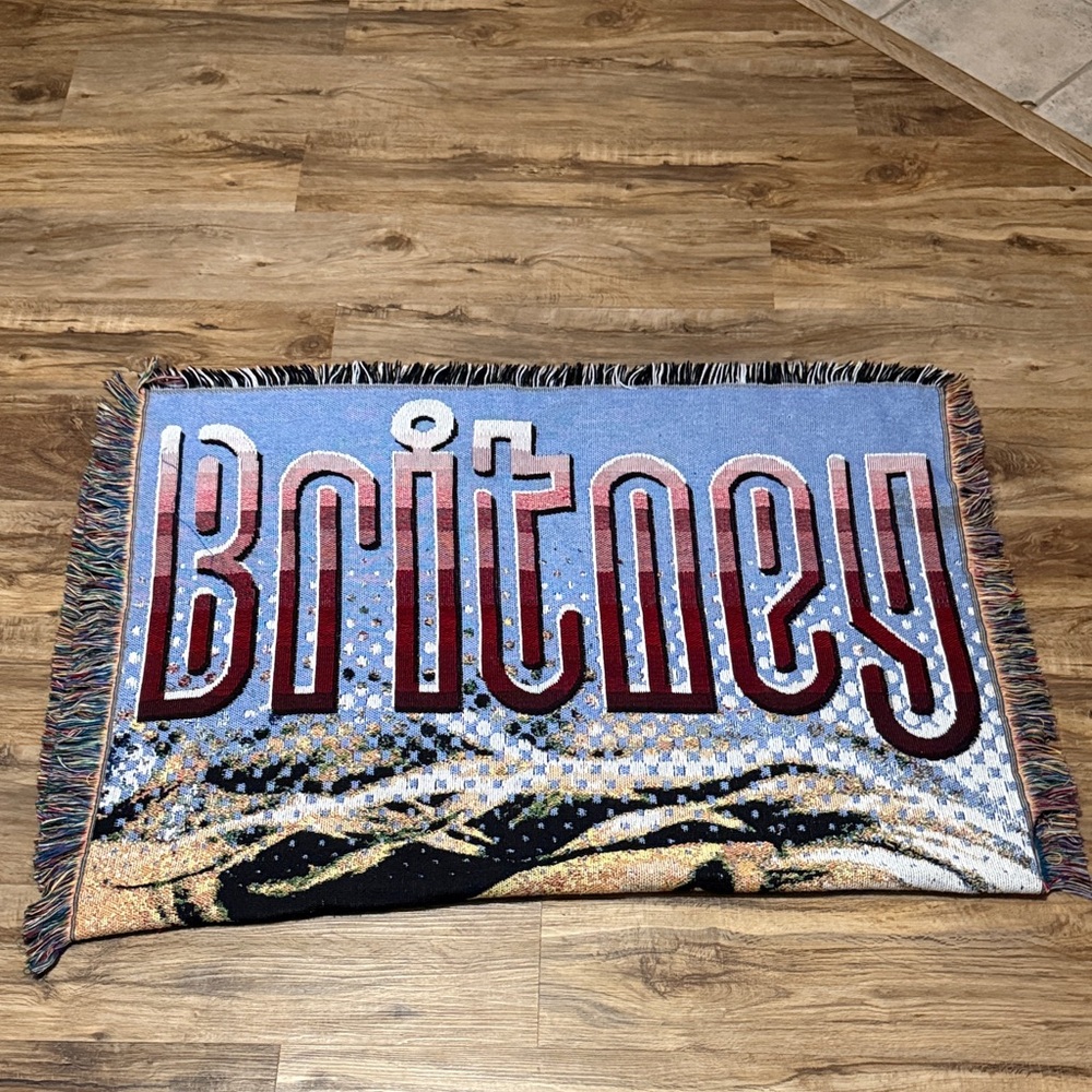 Britney Spears Y2K Blanket